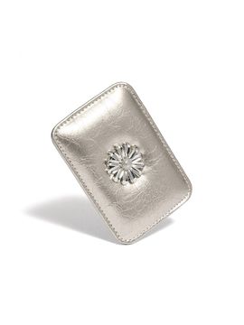 Le masque Daisy slim Mini transportation card wallet Metal