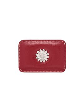 Le masque Daisy slim Mini transportation card wallet Rose