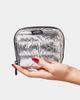 Le Mini Macaron Le Mini Macaron disco pouch-Silver - 2
