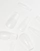 Le Mini Macaron Le Mini Macaron Gel Nail Tip Medium Coffin-No color - 3