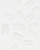 Le Mini Macaron Le Mini Macaron Gel Nail Tip Short Round Square-No color - 2