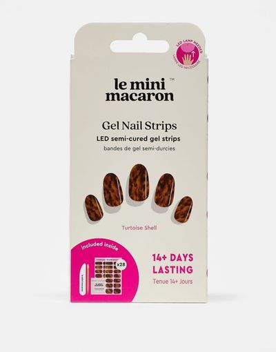 Le Mini Macaron Le Mini Macaron Gel Strips - Tortoise Shell-Brown