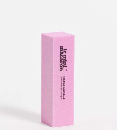 Le Mini Macaron Le Mini Macaron Sanding Nail Block Pink-No color