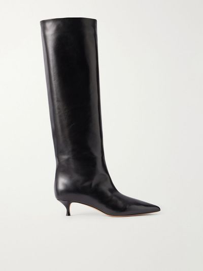 LE MONDE BERYL Babouche leather knee boots
