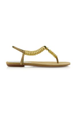 Le Monde Beryl Le Monde Beryl Beaded Suede Sandals
