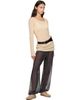 Le Monde Beryl Le Monde Beryl Beige Apres Ski Ballerina Flats - 5