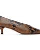 Le Monde Beryl Le Monde Beryl Brown & Black Babouche Kitten Heels - 1