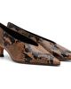 Le Monde Beryl Le Monde Beryl Brown & Black Babouche Kitten Heels - 4