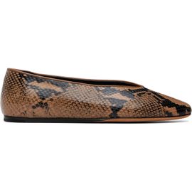 Le Monde Beryl Le Monde Beryl Brown & Black Classic Regency Ballerina Flats