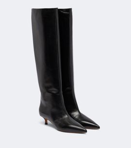 Le Monde Beryl Le Monde Béryl Babouche leather knee-high boots