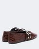 Le Monde Beryl Le Monde Béryl Claudia croc-effect leather ballet flats - 4