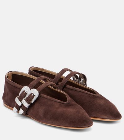 Le Monde Beryl Le Monde Béryl Claudia suede ballet flats