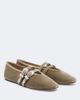 Le Monde Beryl Le Monde Béryl Claudia velvet ballet flats - 1