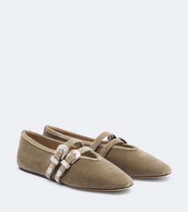Le Monde Beryl Le Monde Béryl Claudia velvet ballet flats