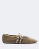Le Monde Beryl Le Monde Béryl Claudia velvet ballet flats - 5