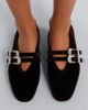 Le Monde Beryl Le Monde Béryl Claudia velvet Mary Jane flats - 3
