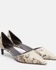 Le Monde Beryl Le Monde BÃ©ryl Dakota snake-effect leather pumps - 1