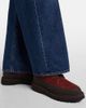 Le Monde Beryl Le Monde Béryl Dolomite shearling-lined suede combat boots - 2