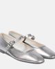 Le Monde Beryl Le Monde Béryl Metallic leather Mary Jane flats - 1