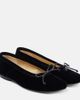 Le Monde Beryl Le Monde BÃ©ryl Mica velvet ballet flats - 1