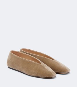 Le Monde Beryl Le Monde Béryl Olympia velvet ballet flats
