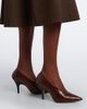 Le Monde Beryl Le Monde Béryl Petra croc-effect leather pumps - 3