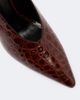 Le Monde Beryl Le Monde Béryl Petra croc-effect leather pumps - 5