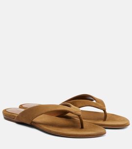 Le Monde Beryl Le Monde Béryl Suede thong sandals