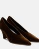 Le Monde Beryl Le Monde BÃ©ryl Victoria 70 velvet wedges - 1