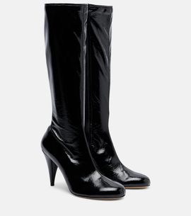 Le Monde Beryl Le Monde BÃ©ryl x Kim Sion Madison 95 patent leather knee-high boots