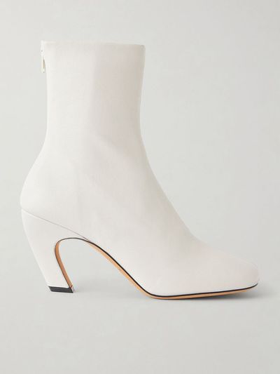 LE MONDE BERYL Mica 80 leather ankle boots