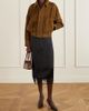 LE MONDE BERYL Petra 70 snake-effect leather mules - 2
