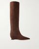 LE MONDE BERYL Suede knee boots - 1