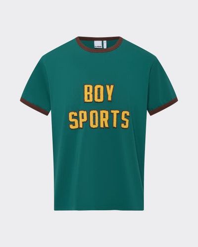 le PÈRE le PÈRE Boy Sports Ringer Tee