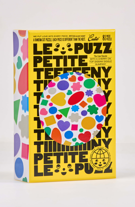 Le Puzz Le Puzz Cutie 81 Piece Mini Jigsaw Puzzle