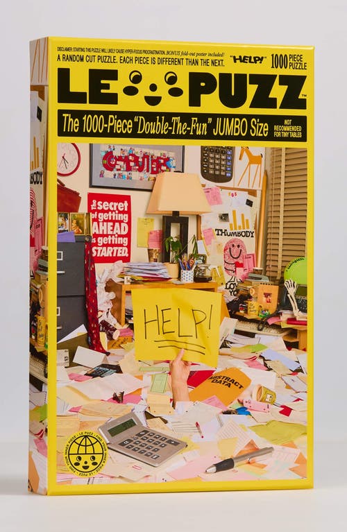 Le Puzz Le Puzz HELP 1000-piece Jigsaw Puzzle