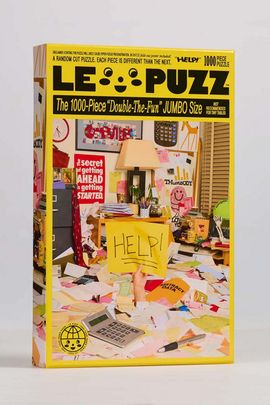 Le Puzz Le Puzz HELP! Jigsaw Puzzle at Urban Outfitters