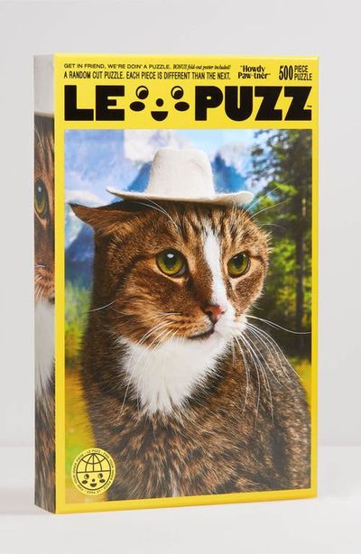 Le Puzz Le Puzz Howdy Paw-tner 500-piece Jigsaw Puzzle