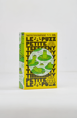 Le Puzz Le Puzz Peace Frogs 81 Piece Mini Puzzle