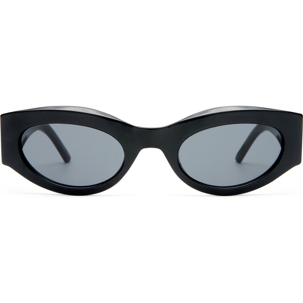 Le Specs Le Specs Body Bumpin' II 50mm Oval Sunglasses