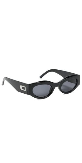 Le Specs Le Specs Body Bumpin Sunglasses Black One