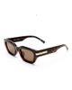 Le Specs Le Specs Cubito sunglasses in brown tort - 3