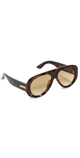 Le Specs Le Specs Dream Boat Sunglasses Tort One