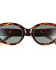 Le Specs Le Specs Fevered 53mm Polarized Oval Sunglasses - 1