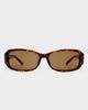 Le Specs Le Specs Gigglemug rectangle sunglasses in tortoiseshell-Brown - 2