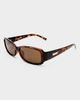 Le Specs Le Specs Gigglemug rectangle sunglasses in tortoiseshell-Brown - 3