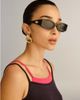 Le Specs Le Specs Glaciem slim sunglasses in black - 1
