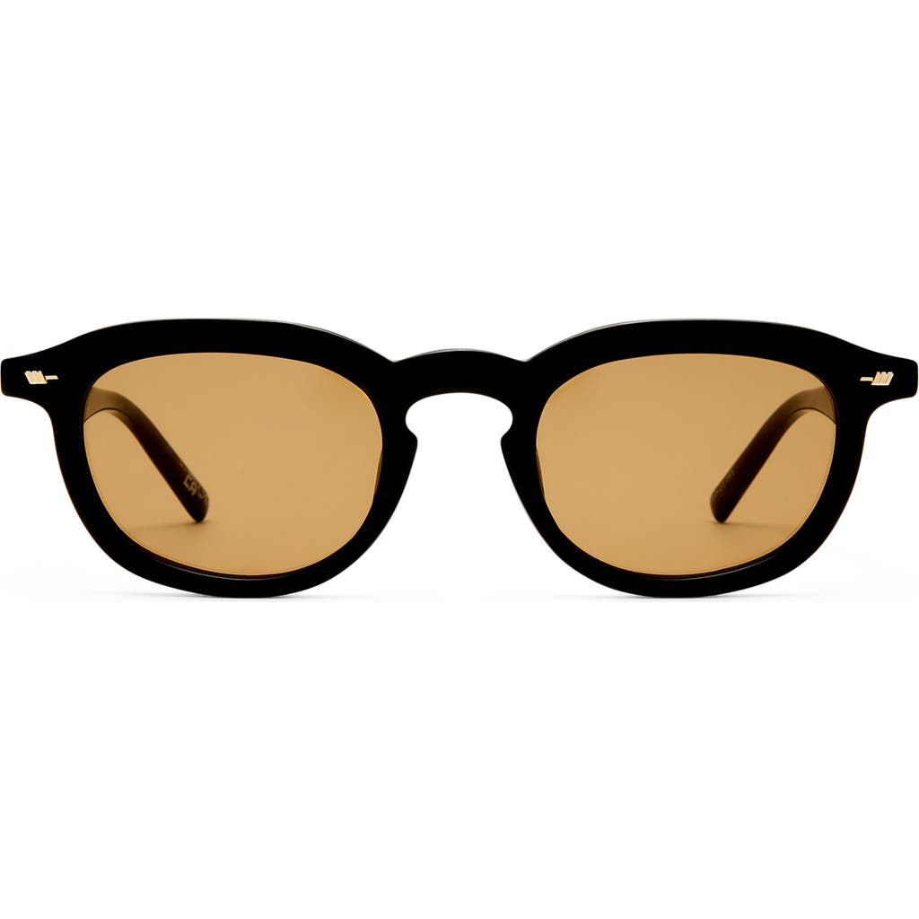 Le Specs Le Specs Heart Throb 50mm Round Sunglasses