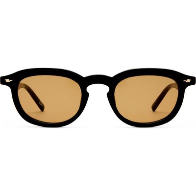 Le Specs Le Specs Heart Throb 50mm Round Sunglasses