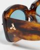 Le Specs Le Specs Le Specs x Alemais Celestina Sunglasses Haze Tortoiseshell One - 5